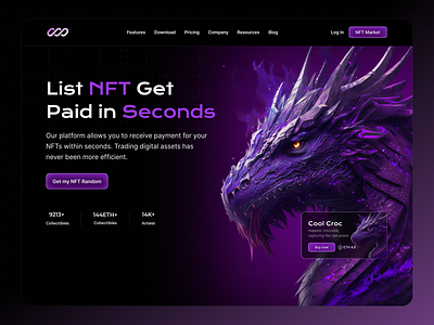 List NFT Website Landing Page crypto art crypto exchange cryptocurrency lending page ui list nft website landing page music nft nft ai nft app nft art nft collection nft dashboard nft design nft erb for music nft landing page nft marketplace mobile app nft mobile app nft website nfts sell web