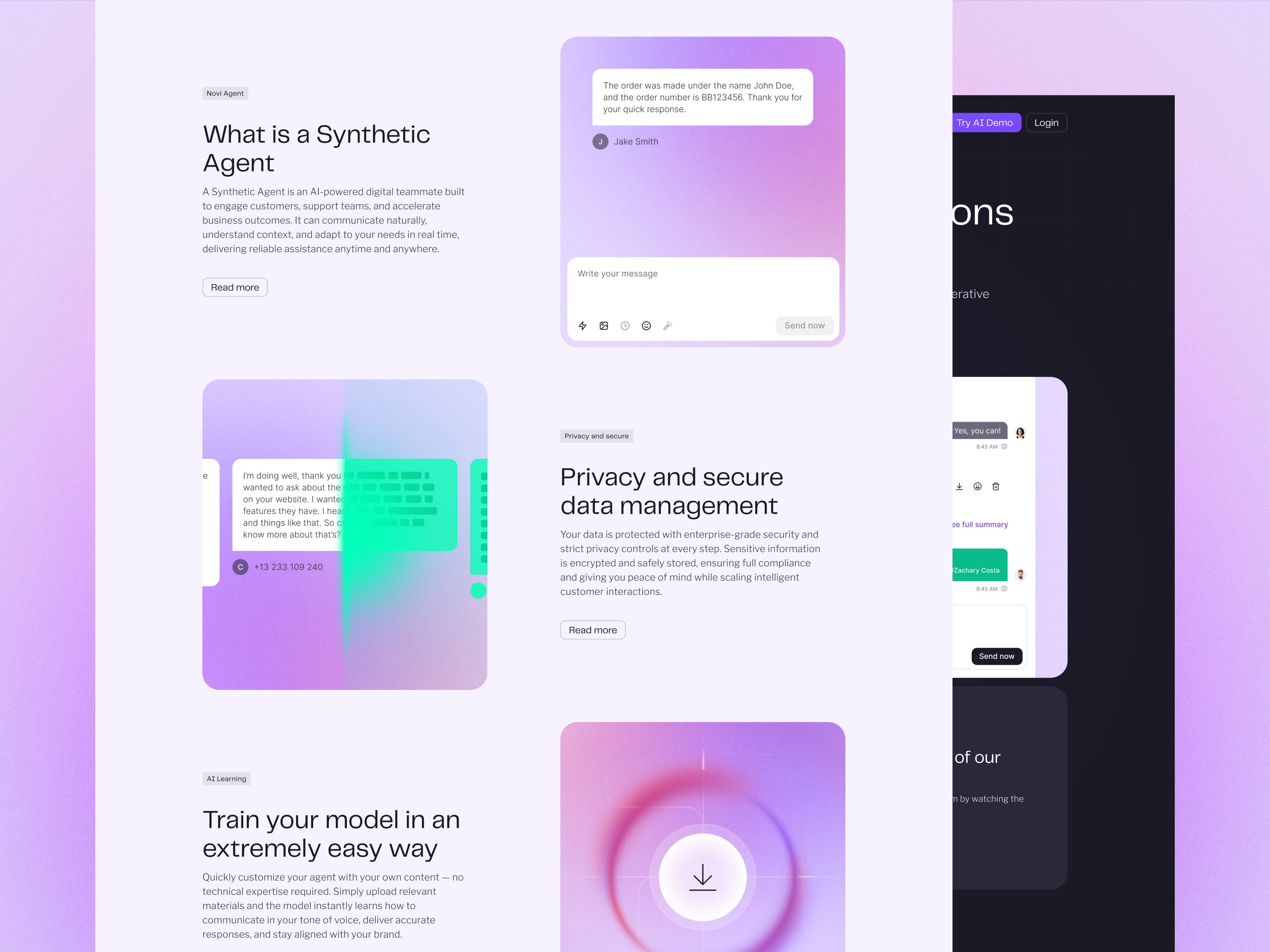 Example of Novi — Micro Animations for the Platform