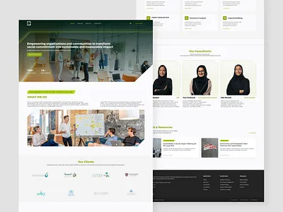 S.Cube Consultants agency website agency animation ui