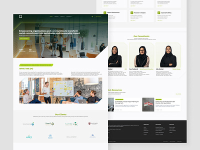 S.Cube Consultants agency website agency animation ui