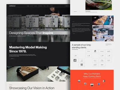 Livescale | Architecture website architectural ui
