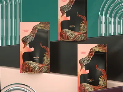 3D product rendering for Collagen Brand 3d 3d rendering branding collagen design graphic design logo rendering visualization