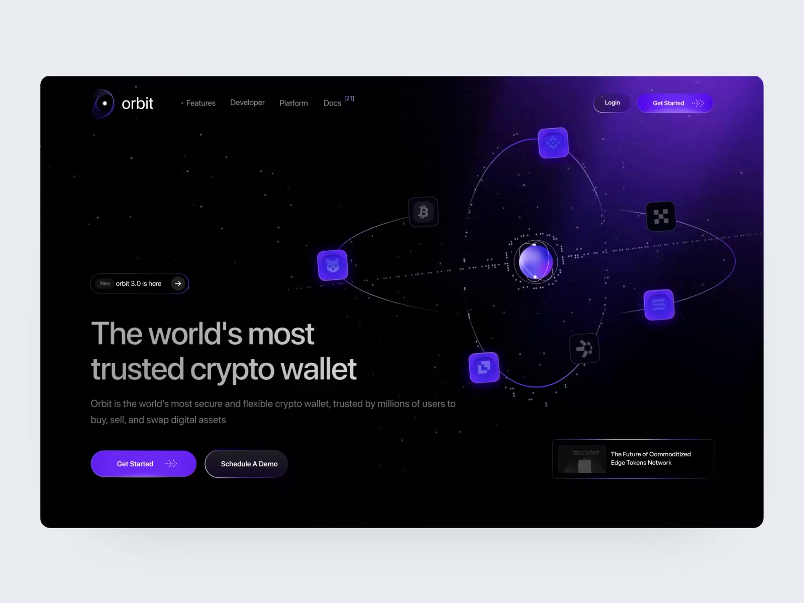 Orbit - Web3 Landing Page by Dipa Inhouse on Dribbble