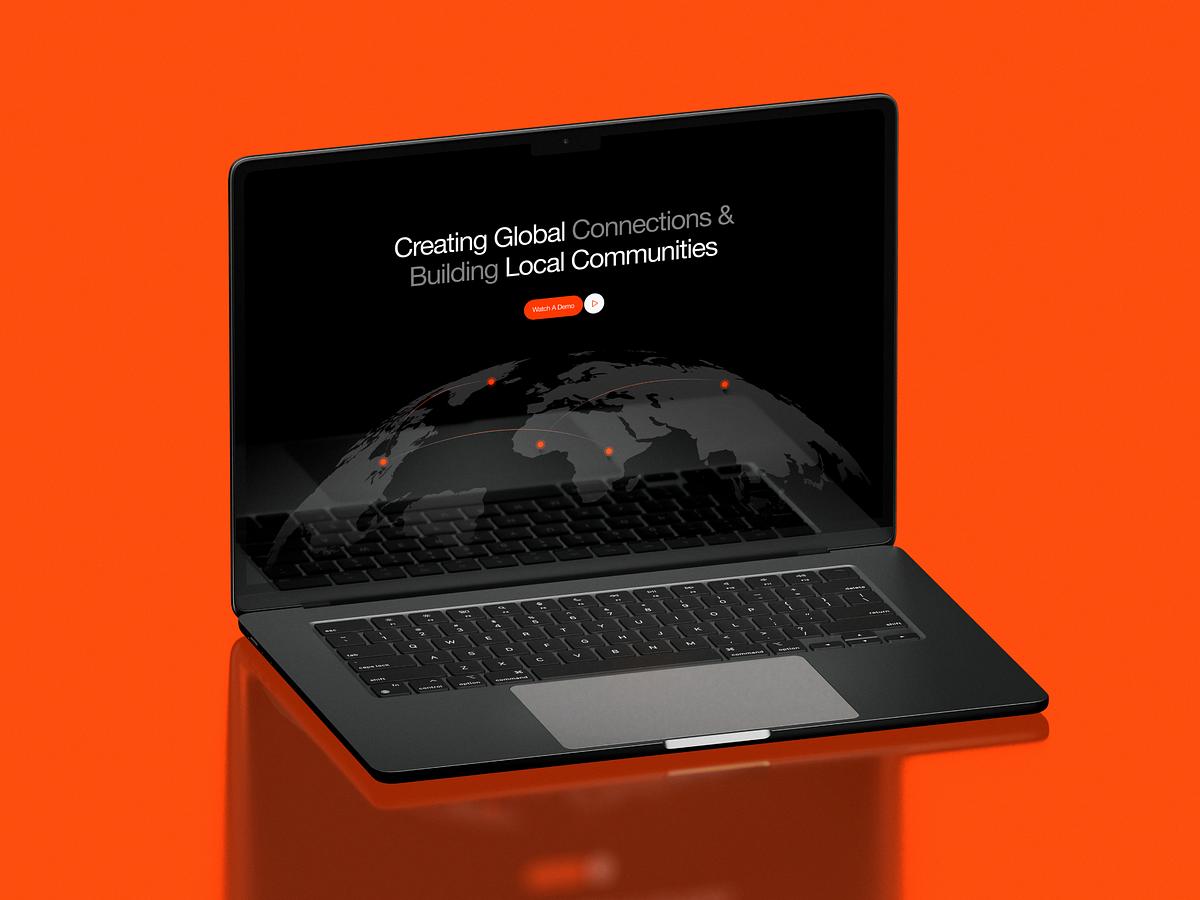 AI Logistics and Cargo Transportation Website Design Image 3