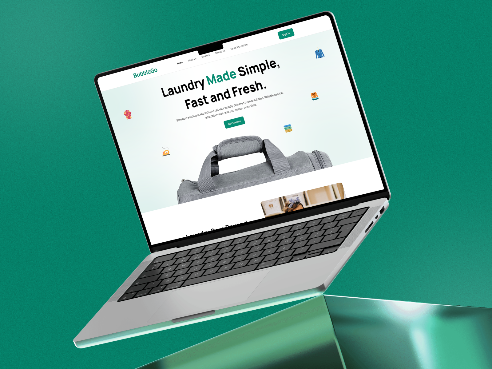 Laundry Service Provider Website agency ai animation branding creative dry clean house cleaning landingpage laundry laundry service laundry website sanitization service app startups websites ui ux uiux design washing web design window cleaning wordpress