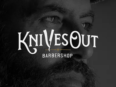 Knives Out logo design graphic design logo vector