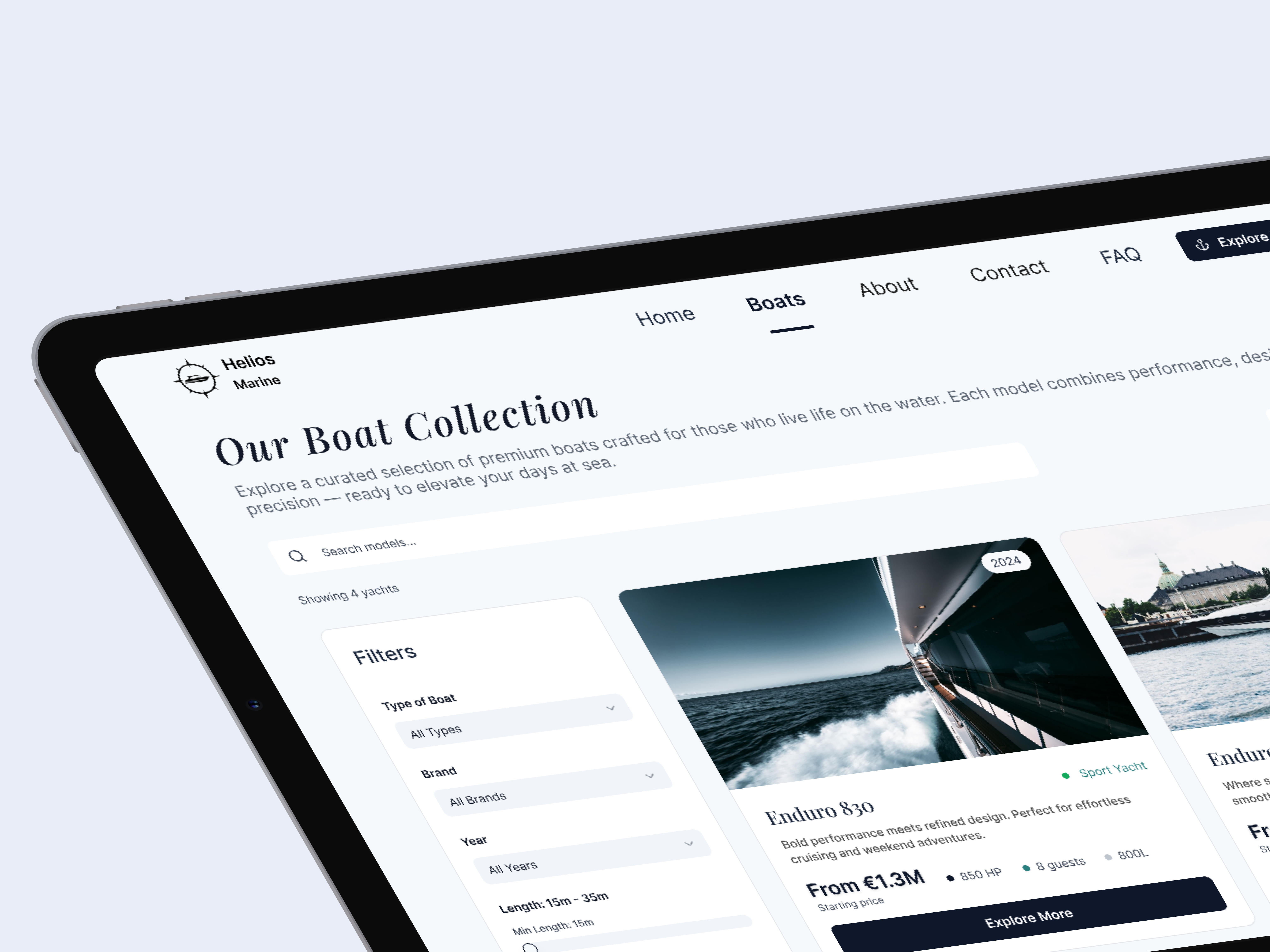 Example of Website UI/UX Design