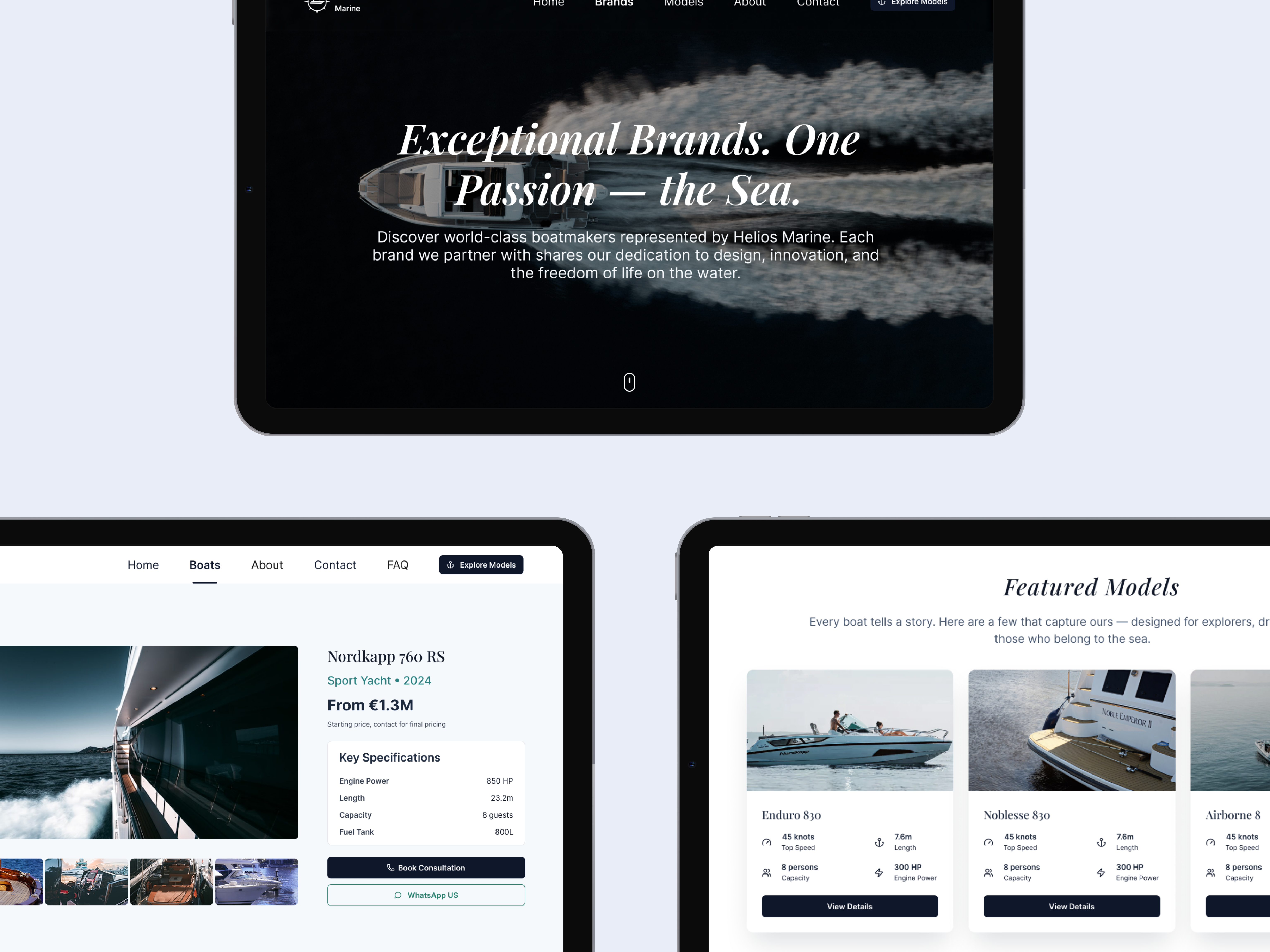 Example of Website UI/UX Design