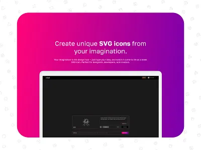 AI-Powered SVG Icon Generator ai app artificialintelligence branding design figma graphic design icon minimal motion graphics plugin ui userexperience ux vector webapp