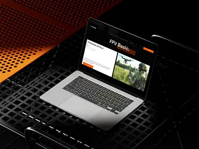 UI/UX Website for Mil-Tech Company animation b2b b2c company drones miltech ui uiux ux webdesign website