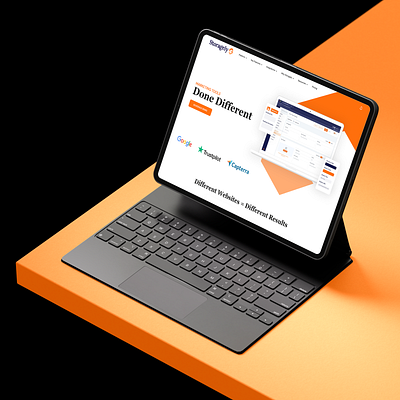 Strongely G - Saas Marketing Website branding clean company design graphic design landing page logo marketing minimal modern rental reporting engine saas self storage website storagely uiux webflow