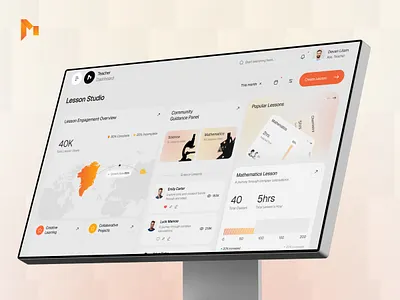 Mentora- Edtech Web Application | Dashboard | Potential 3d app branding design mobile mobile app ui uiux web application