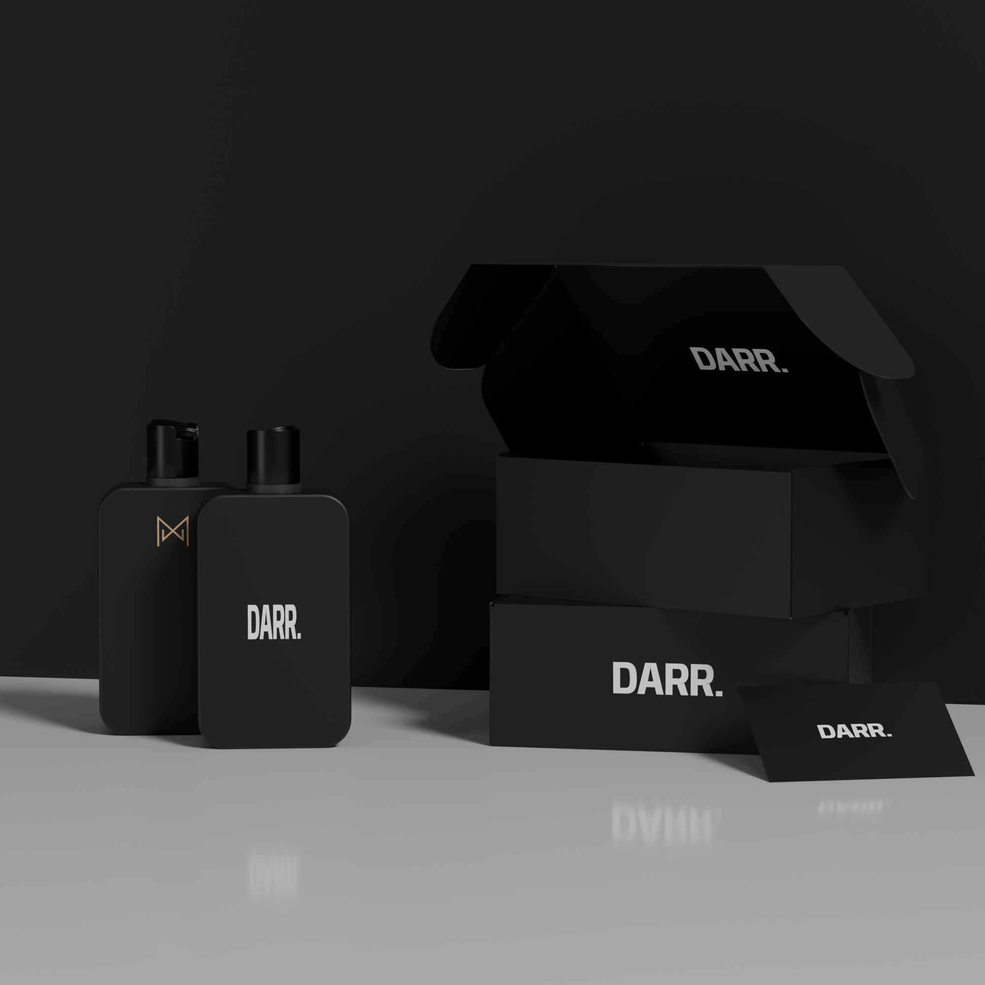 Example of Perfume Mockup And Packaging Design