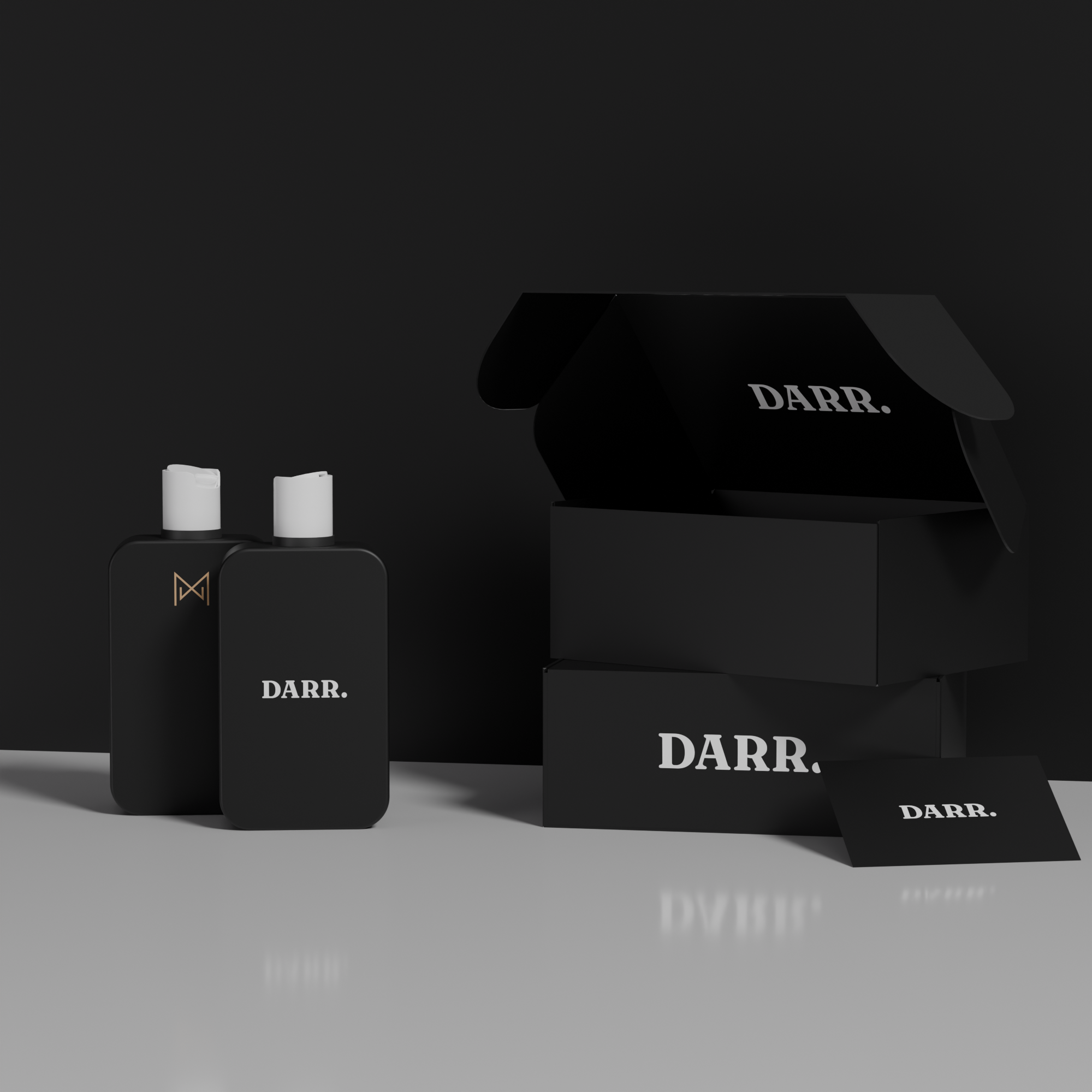 Example of Perfume Mockup And Packaging Design