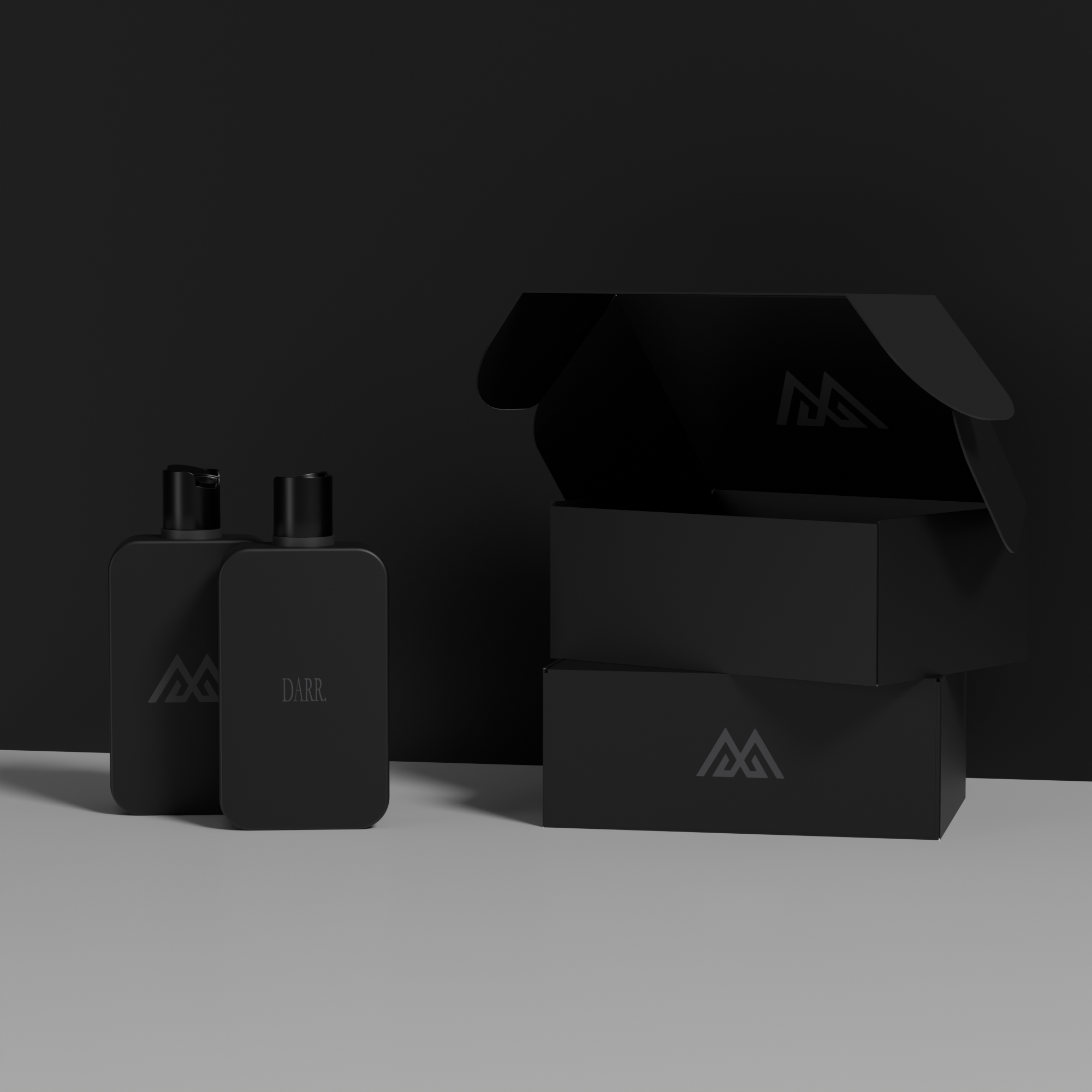 Example of Perfume Mockup And Packaging Design