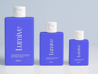 Skincare Product Mockup Design Only - 3 Size 3d 3d mockup bag design branding design graphic design illustration logo vector