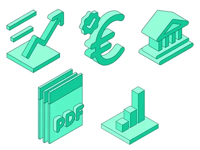 Animated Icons For Purpose Green.com 2d animation icons illustration