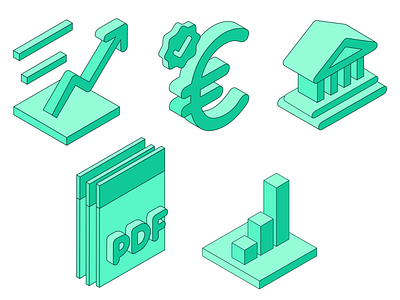 Animated Icons For Purpose Green.com 2d animation icons illustration