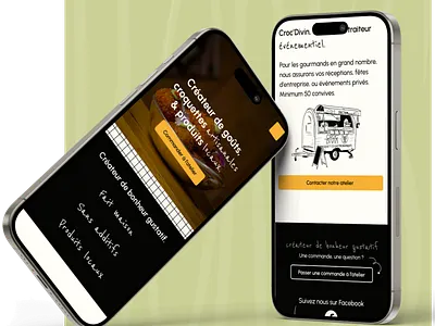 Croc’Divin – E-commerce Website Redesign & Visual Identity belgium branding e commerce elementor illustration local business procreate responsive design seo ui design ux design web design woocommerce wordpress yoast