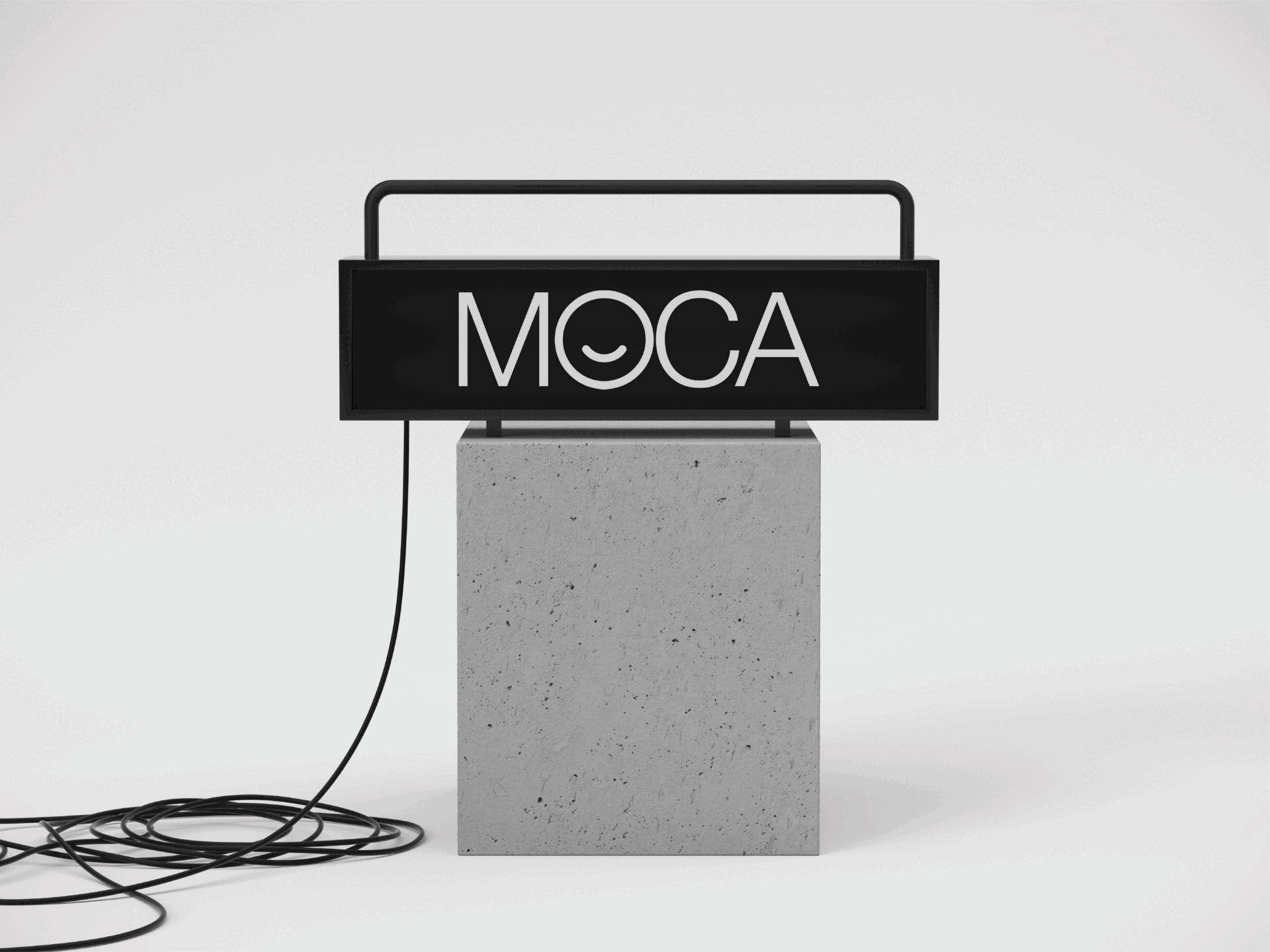 MOCA — Brand Identity for a Global Creative Agency agency black brand brand identity branding creative design designer logo design minimalist modernist strategist visual visual identity white
