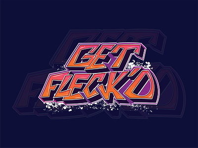 Get Fleck'd: Bold Street Art Typography artistic bold colorful creative dynamic edgy eye catching fun graffiti graphic design graphic type modern playful statement making street art trendy typography unique vibrant colors vibrant lettering
