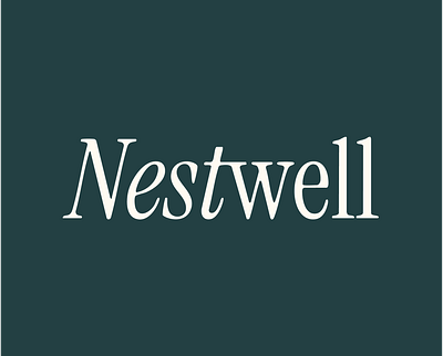Logo Design - Nestwell branding graphic design logo