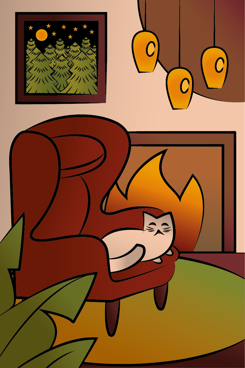 Открытка. graphic design