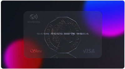 Glass Card 3d animation branding design graphic design illustration logo motion graphics ui vector