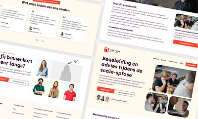 Design Business community community desktop mobile ui ux webdesign