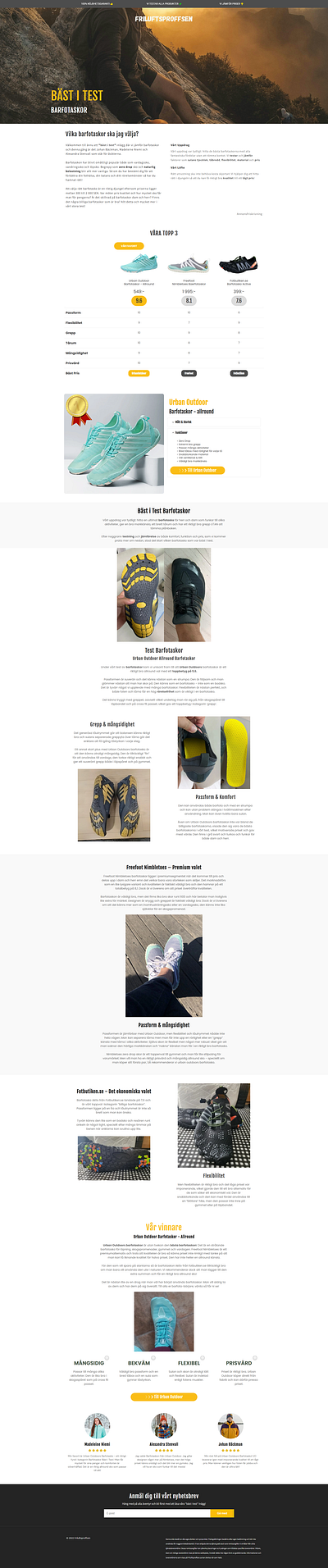 Top 3 Shoes - Funnelish design designing funnel funnel funnelbuilder funnelish sales funnel sales page top 3 shoes