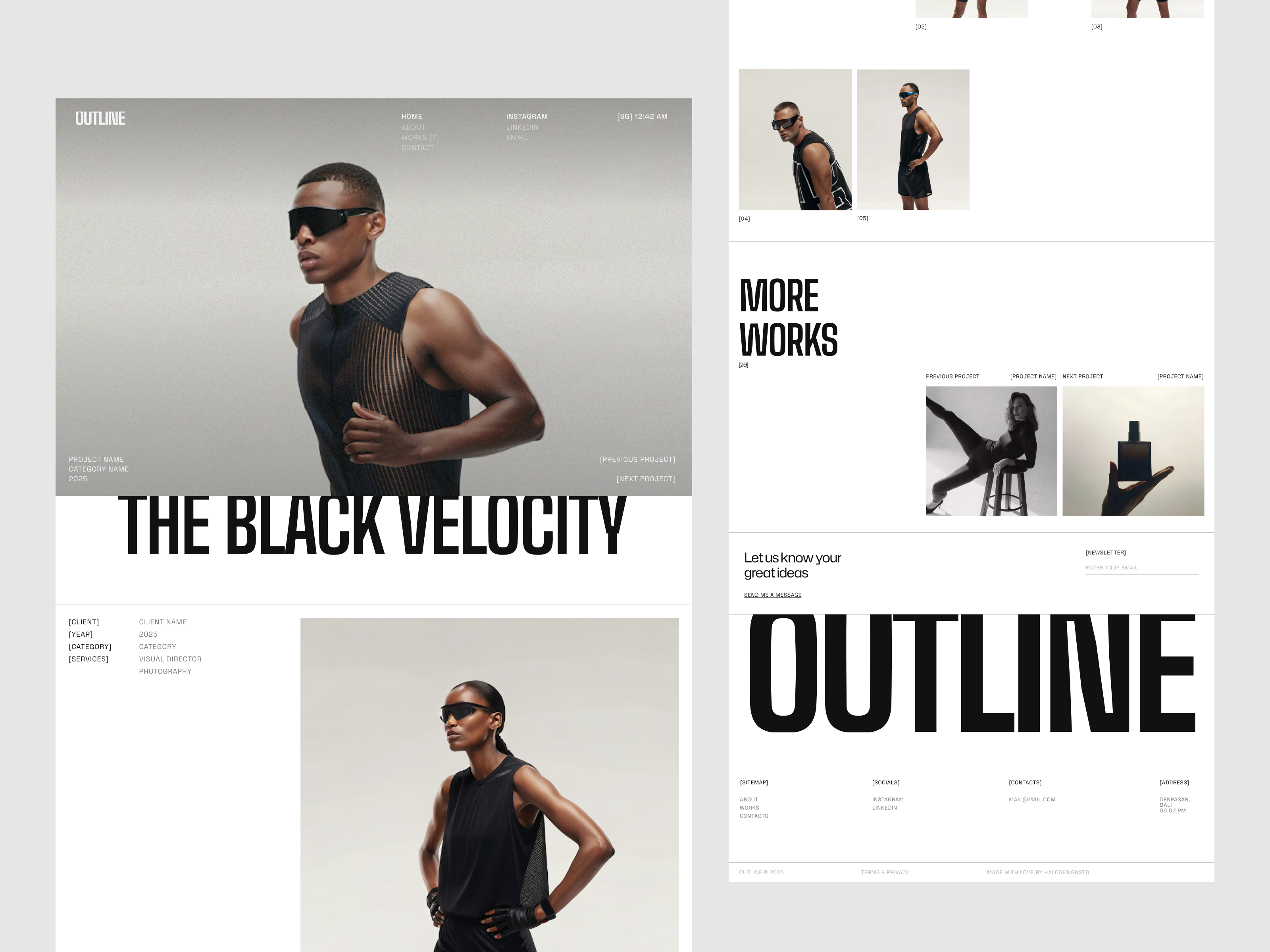 Example of Multi Page Website Design & Development