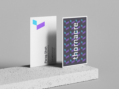 Card Design - Thornacre branding graphic design logo