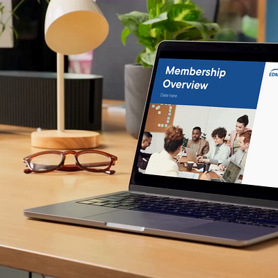 Presentation Design - EDM Council adobe indesign canva graphic design presentation design