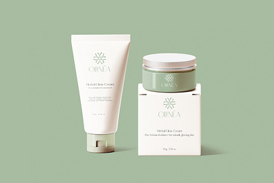 OLINÉA | Skincare Branding & Packaging beauty branding cosmetics design graphic design logo product design visual identity