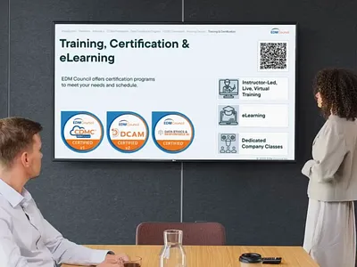 Presentation Design - EDM Council graphic design mock up design presentation design