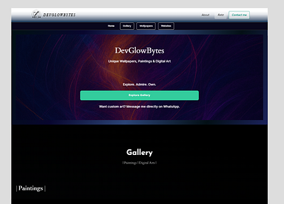 Art selling Web page dailyui dailyuiux landing pages ui ui design uiux user interface design webpages wordpress