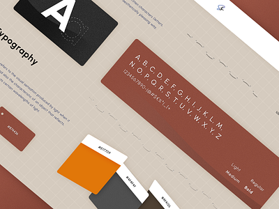 Urbanist UI Style Guide banner brand branding brown color color schemes google fonts graphic design icons designer illustrator ai lgiht pattern light ui photoshop psd print designer ropes senior designer typo typography ui stlye guide ui style guide ui ux designer urbanist ux audit