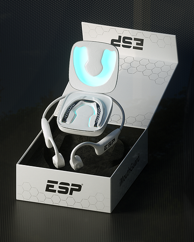 Creating Renders for ESP brand 3d 3d modeling 3d rendering branding design graphic design rendering visualization