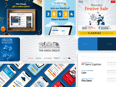 The Hindu: Graphic Design branding design graphic design typography