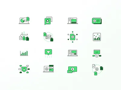 Icons for the Filmgrail platform branding cinema app film app icon set iconography icons illustration interface line icons movie app outline stroke icons ticket app ui ui icons vector vector icons web icons