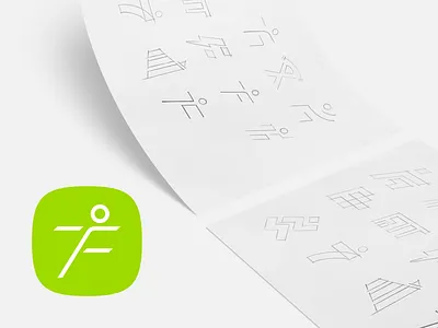 Fitty app branding design figma fitness graphic design icon logo mobile app sport workout