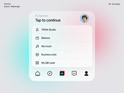 Icon Design: TikTok Icons Redesign app design branding concept design design studio graphic design icon icons icons design icons redesign illustration interface mobile redesign tik tok ui user experience ux web app design