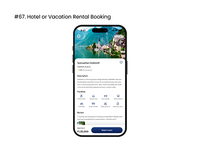 Daily UI 067 : Hotel or Vacation Rental Booking 67 booking dailyui design hotel rental rental booking ui ux vacation