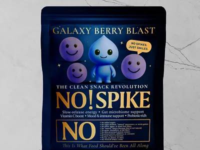 Graphic Design for No!Spike Kids collection 3d 3d rendering branding design graphic design illustration kids candies kids collection kids design logo rendering visualization