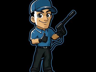 Car Wash Mascot Character Illustration design graphic design illustration logo mascot vector