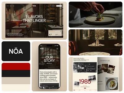 The Art of Quiet — Building a Minimalist Restaurant Experience clean design creative direction digital design food website homepage design landing page minimalist web design modern website restaurant landing page restaurant web design restaurant website ui design ui ux user experience user interface ux design ux ui case study web design web design concept website design