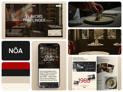 The Art of Quiet — Building a Minimalist Restaurant Experience clean design creative direction digital design food website homepage design landing page minimalist web design modern website restaurant landing page restaurant web design restaurant website ui design ui ux user experience user interface ux design ux ui case study web design web design concept website design