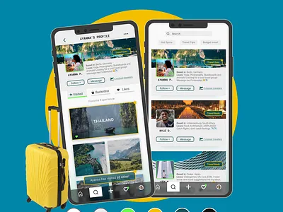 DAILY UI CHALLENGE #6 User Profile app dailyui design graphic design ui ux