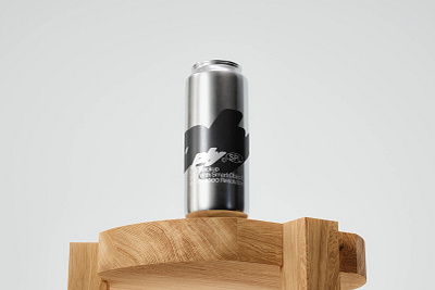 Two new Can mockups by Ply 3d 3d mockup branding design graphic design illustration logo mockup packaging ui