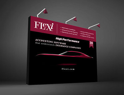 Backdrop Design – Flexi backdrop banner booth design branding cool design exhibit design precision prestige real time data simple